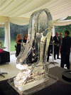 Shoe Ice Sculpture