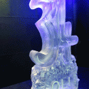 Number 34  hand-carved Vodka Luge from Passion for Ice