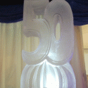 50 with round and curved base Vodka Luge from Passion for Ice