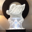 A&J initials Vodka Luge from Passion for Ice