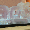 ADI Logo ice sculpture from Passion for Ice