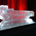 Admiral Law Logo Ice Sculpture from Passion for Ice