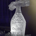 Champagne Vodka Luge Bottle from Passion for Ice