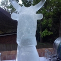 Bull's Head Vodka Luge from Passion for Ice