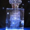 Channel Perfume Bottle Vodka Luge from Passion for Ice