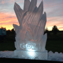 Fire and Ice Vodka Luge from Passion for Ice