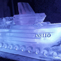 Deep Sea Fishing Trawler Vodka Luge from Passion for Ice