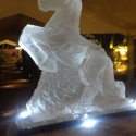 Horse rearing Vodka Luge from Passion for Ice