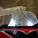 Wild West Revolver Vodka Luge from Passion for Ice