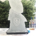 Rugby Ball Vodka Luge from Passion for Ice