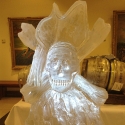 Skull and Crossbones Vodka Luge from Passion for ice