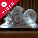 360 Vodka Luge from Passion for Ice