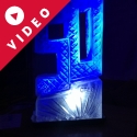 Modern-looking 50 Vodka Luge from Passion for Ice