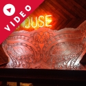 The Lacehouse Masquearde Ball Mask Vodka Luge from Passion for Ice