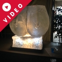 Landscape format carved Boobs Vodka Luge from Passion for Ice