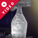 Champagne Vodka Luge Bottle from Passion for Ice