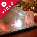 Boxing Glove Vodka Luge from Pasion for Ice