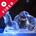 Camel - Seated Vodka Luge from Passion for Ice