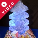 Christmas Tree Vodka Luge from Passion for Ice