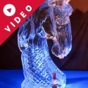 Circus Horse Head Vodka Luge from Passion for Ice