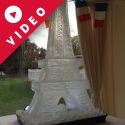 Eiffel Tower Vodka Luge from Passion for Ice