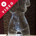 voluptuous Female Torso Vodka Luge from Passion for Ice