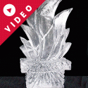 Fire and Ice Vodka Luge from Passion for Ice