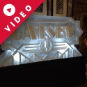 Gatsby Vodka Luge from Passion for Ice