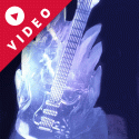 Electric Guitar Vodka Luge from Passion for Ice