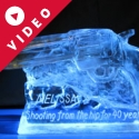 Wild West Hand Gun Vodka Luge from Passion for Ice