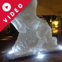 Horse rearing Vodka Luge from Passion for Ice