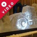 JCB 4CX Digger Vodka Luge from Passion for Ice