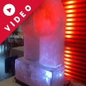 A Bottom Vodka Luge from Passion for Ice