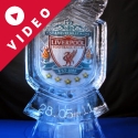 Liverpool FC Logo Vodka Luge from Passion for Ice