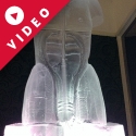 Male Torso Vodka Luge from Passion for Ice