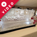 Peplow jewellers ice melt Vodka Luge from Passion for Ice