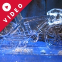 Racing Bicycle Ice Sculpture from Passion for Ice