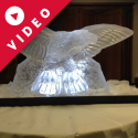 RAF Swooping Eagle Vodka Luge from Passion for Ice