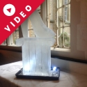Glass Slipper Vodka Luge from Passion for Ice