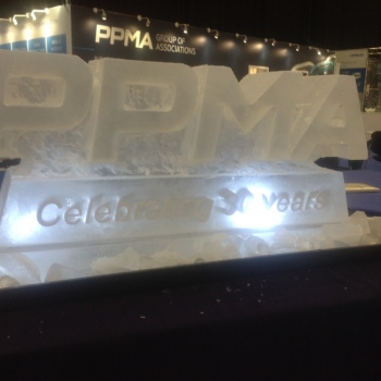PPMA Exhibition at the NEC Vodka Luge from Passion for Ice