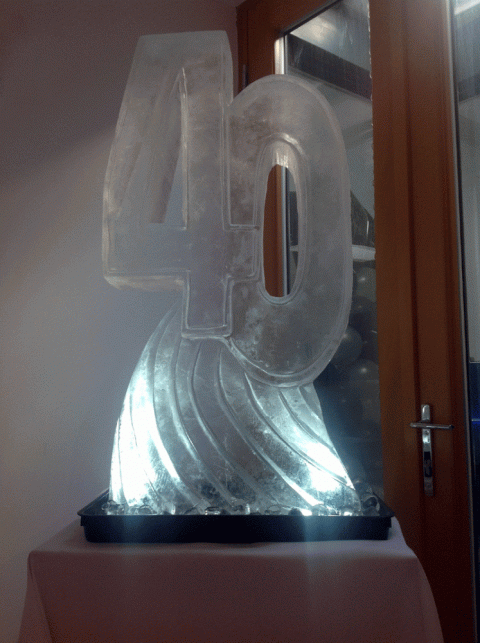 Number 40 Vodka Luge from Passion for Ice