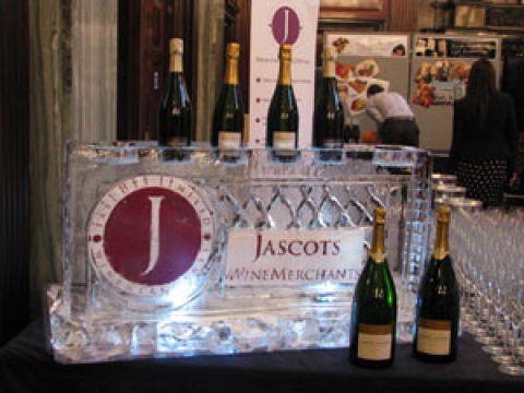 Champagne Display bar cooler from Passion for Ice