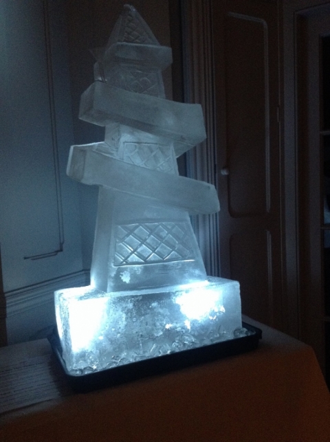 Helter Skelter Vodka Luge from Passion for Ice