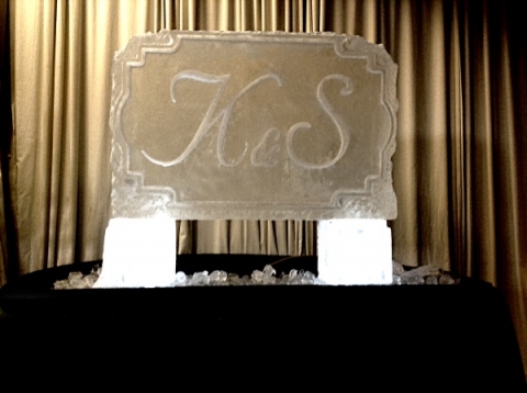 Initials - K&S Vodka Luge from Passion for Ice