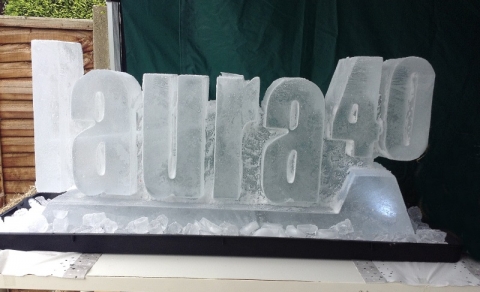 Laura 40 Vodka Luge from Passion for Ice