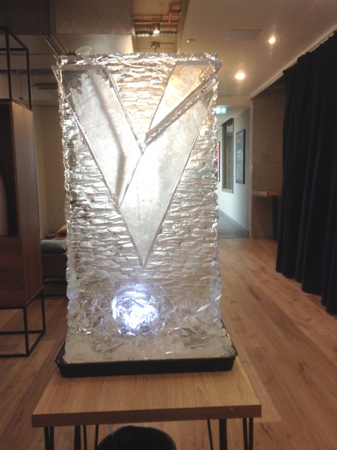 Liv Student Sheffield Vodka Luge from Passion for Ice