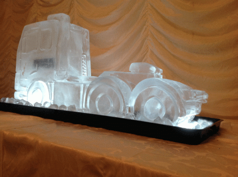 Lorry Vodka Luge from Passion for Ice