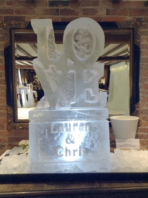 Love Vodka Luge from Passion for Ice