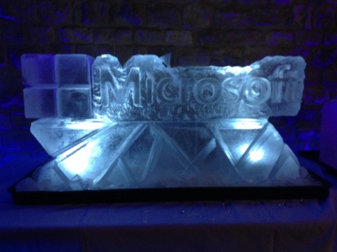 Microsoft Vodka Luge from Passion for Ice