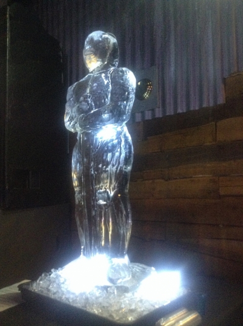 Oscar Vodka Luge from Passion for Ice